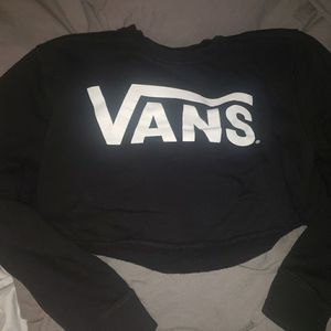 Vans cropped sweatshirt